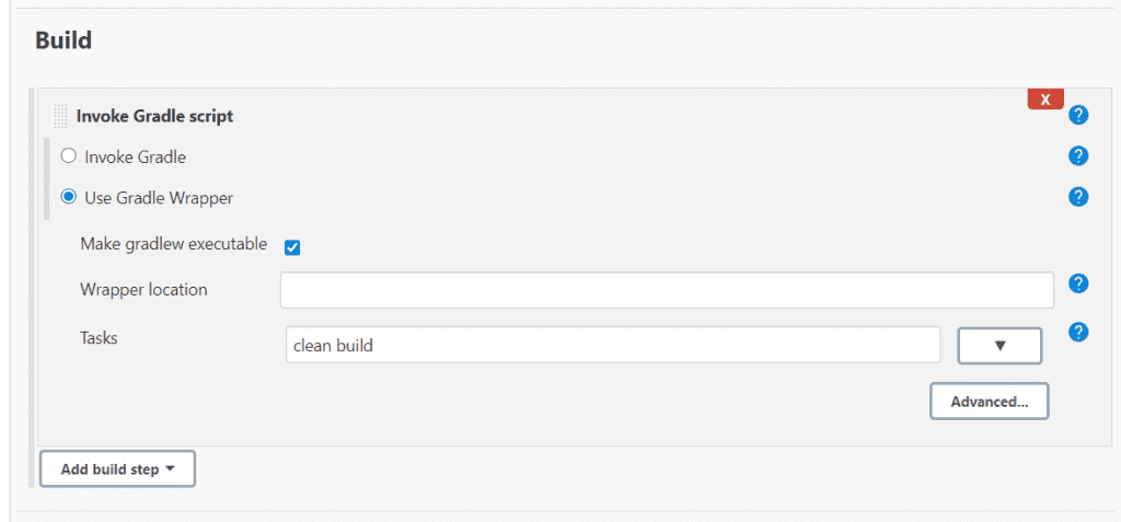Uruchamianie Gradle w Jenkinsie